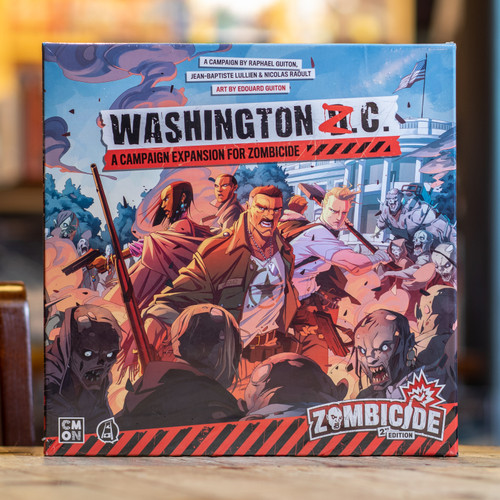 CMON Games Washington ZC Expansion For Zombicide 2nd Edition RPG