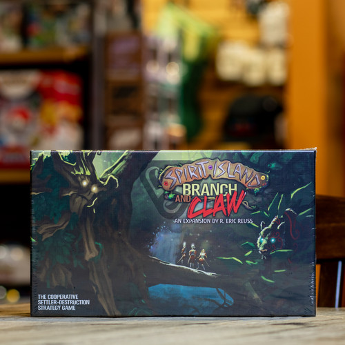 Spirit Island Expansions branch and Claw, Jagged Earth, Feather