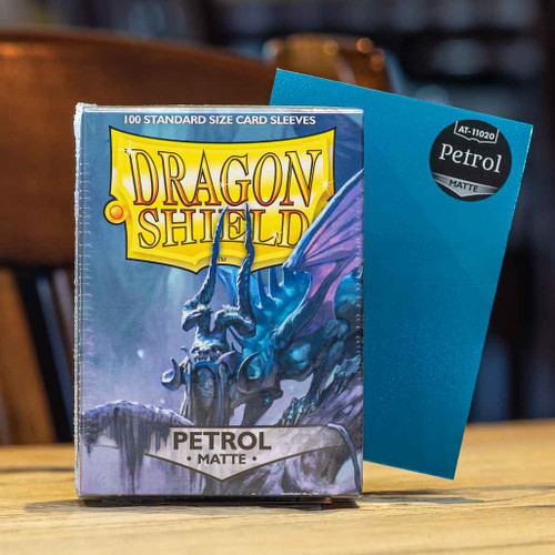 Dragon Shield: Matte Sleeves - Petrol (100-Pack)