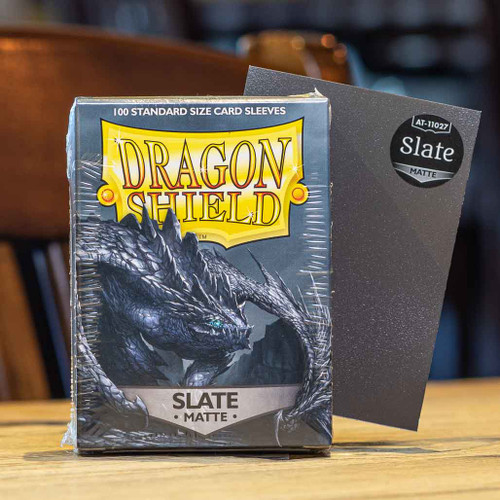 Dragon Shield Sleeves: Matte Slate