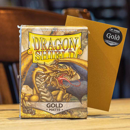 Dragon Shield Matte Gold