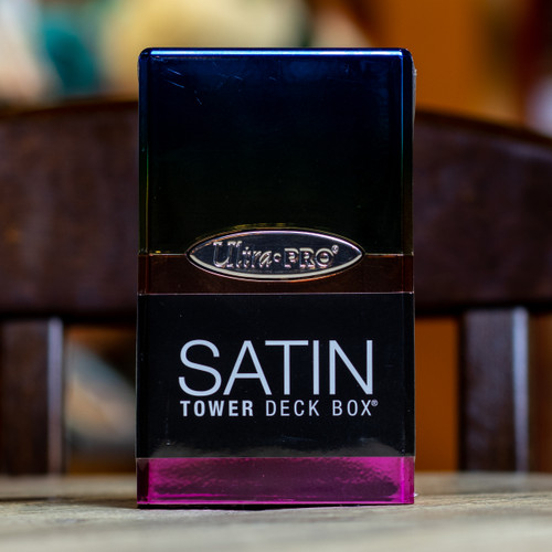 Ultra Pro Blue Satin Tower Deck Box