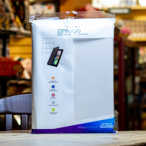 Mox Boarding House | Ultimate Guard Zipfolio Binder - White 360