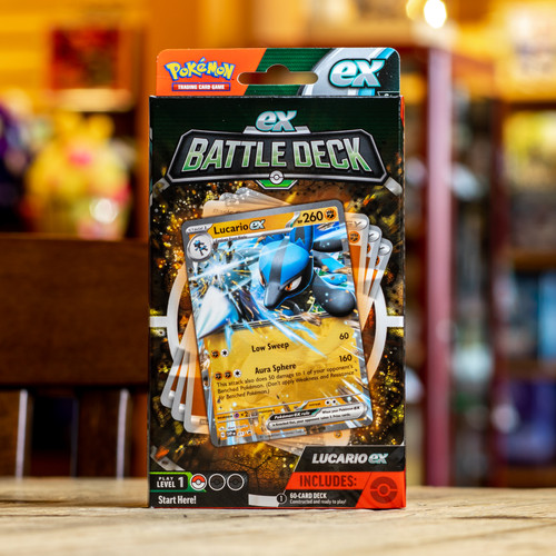 Pokémon TCG: Lucario ex Battle Deck – Lake Hartwell Collectibles