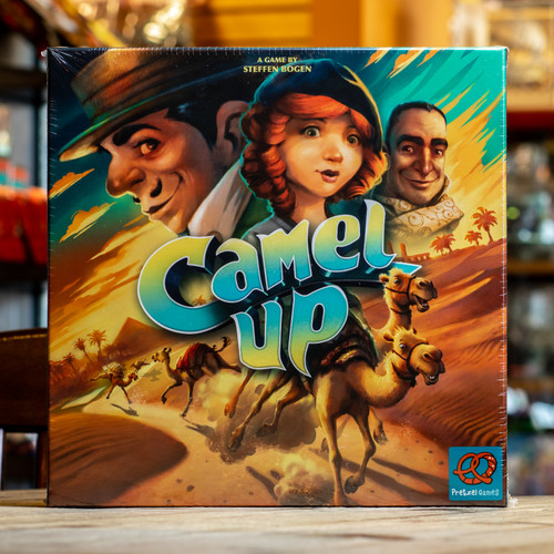  Camel Up (Second Edition), Strategy , Dice Game, Family Board  Game for Adults and Kids, Ages 8 and up, 3 to 8 Players, Average  Playtime 30-45 Minutes