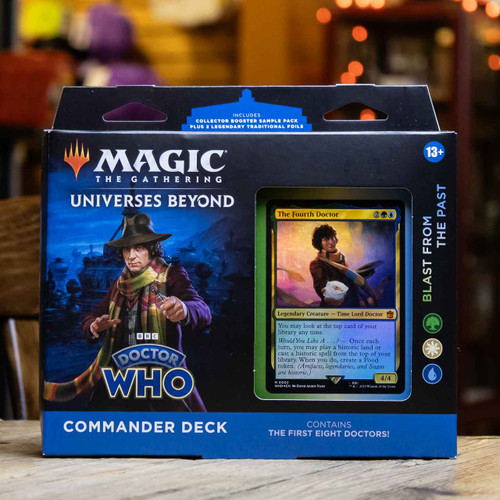 Magic: The Gathering Doctor Who Commander Deck Blast from the Past