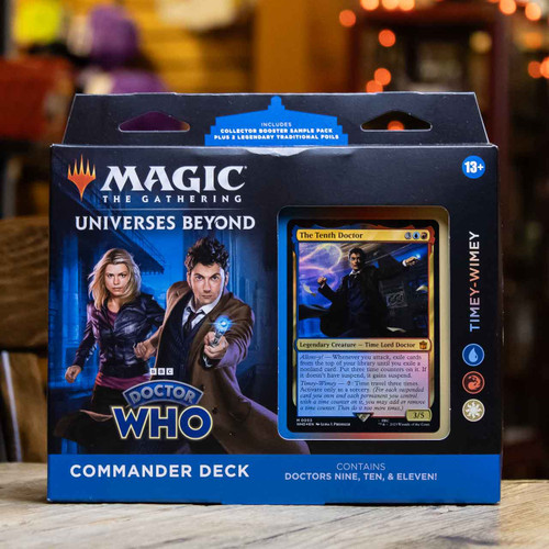 Magic The Gathering Universes Beyond Doctor Who Commander Deck