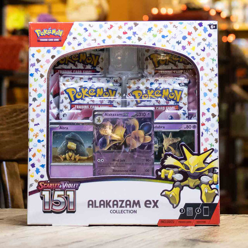 Mox Boarding House  Pokemon TCG - Scarlet & Violet: 151 Alakazam ex  Collection