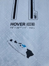 Used Naish 2025 Hover Ascend 112 Litre Wingboard