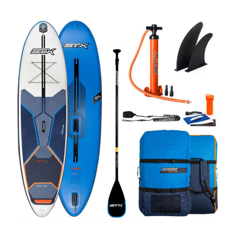 STX 2023 iSup Hybrid Freeride Inflatable SUP Windsurf Package