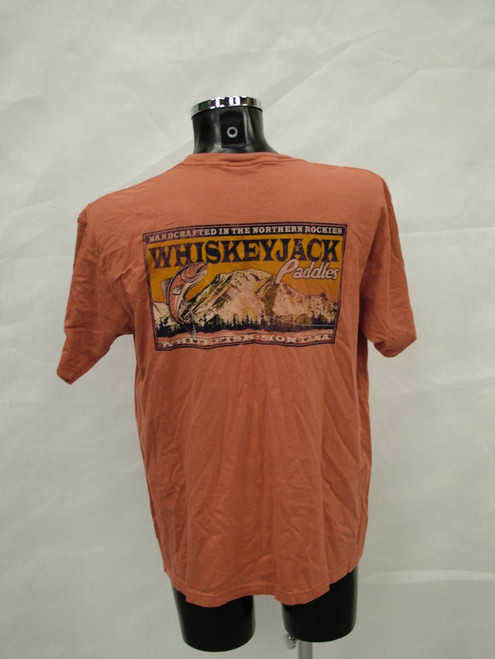 Whiskeyjack Paddles Jumping Fish T Shirt back