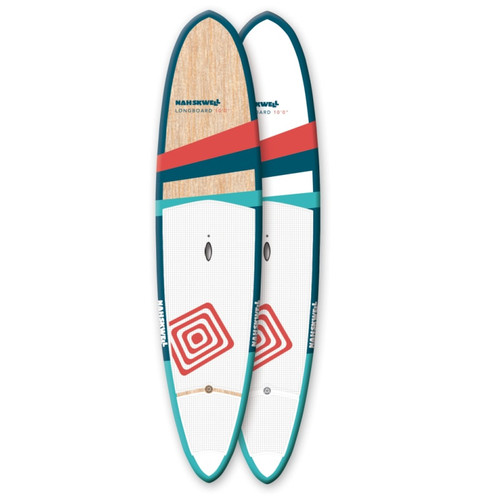 Nah-Skwell 2016 Wood Longboard 10' x 28 3/4" x 4"