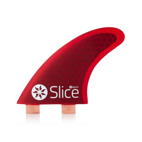 Slice Futures S5 Red Ultra light Hexel Core Thruster Fins