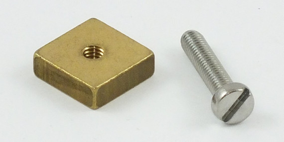 Select Hydrofoils Fin Screw and Nut for US Box M4 x 20mm