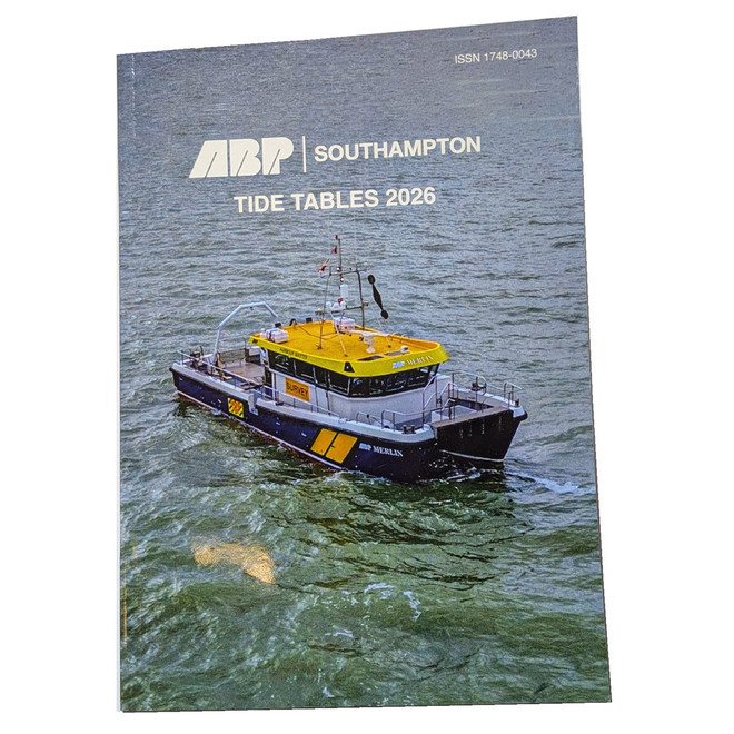 ABP 2026 Tide Tables for Southampton Water