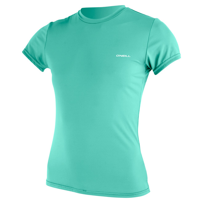 Oneill Womens Basic Skin Short Sleeve Sun Shirt Holiday