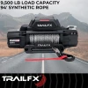 TrailFX Reflex 2.0 Winch Synthetic Rope Winch 9500 LB