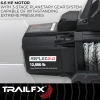 TrailFX Reflex 2.0 Synthetic Rope Winch 12,000 LB