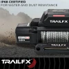 TrailFX Reflex 2.0 Synthetic Rope Winch 12,000 LB
