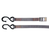 Rollercam Tie Down Strap With 1" Hook End (2 Pack)
