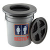 RESTOP Commode *Portable Base With Comfort Foam Seat, Air and Watertight Lid