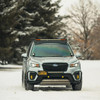 Prinsu Subaru Forester Roof Rack Standard Wind Deflector | 2019-2024