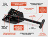 DMOS Delta Pro Shovel Racing Red
