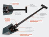 DMOS Compact Delta Shovel - Signal Orange DMOS Compact Delta Shovel - Signal Orange