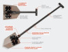 DMOS Delta Shovel - Flat Dark Earth DMOS Delta Shovel - Flat Dark Earth