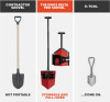 DMOS Delta Pro Shovel - Signal Orange DMOS Delta Pro Shovel - Signal Orange