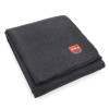Swiss Link Charcoal Grey Classic Wool Blanket