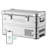 ICECO APL35 Aluminum Dual Zone 37QT Portable Cooler - Silver