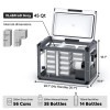 ICECO VL45 Pro Dual Zone 45QT Portable Cooler - Grey