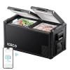ICECO VL75 Pro Dual Zone 79QT Portable Cooler - Black