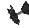 Wilco Offroad Flat Bed Mount Tire Carrier
