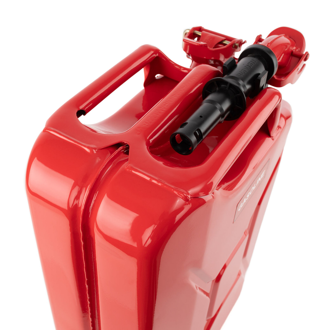 Wavian Red Jerry Can W/ Spout (5.3 Gallon / 20L) - Expedition
