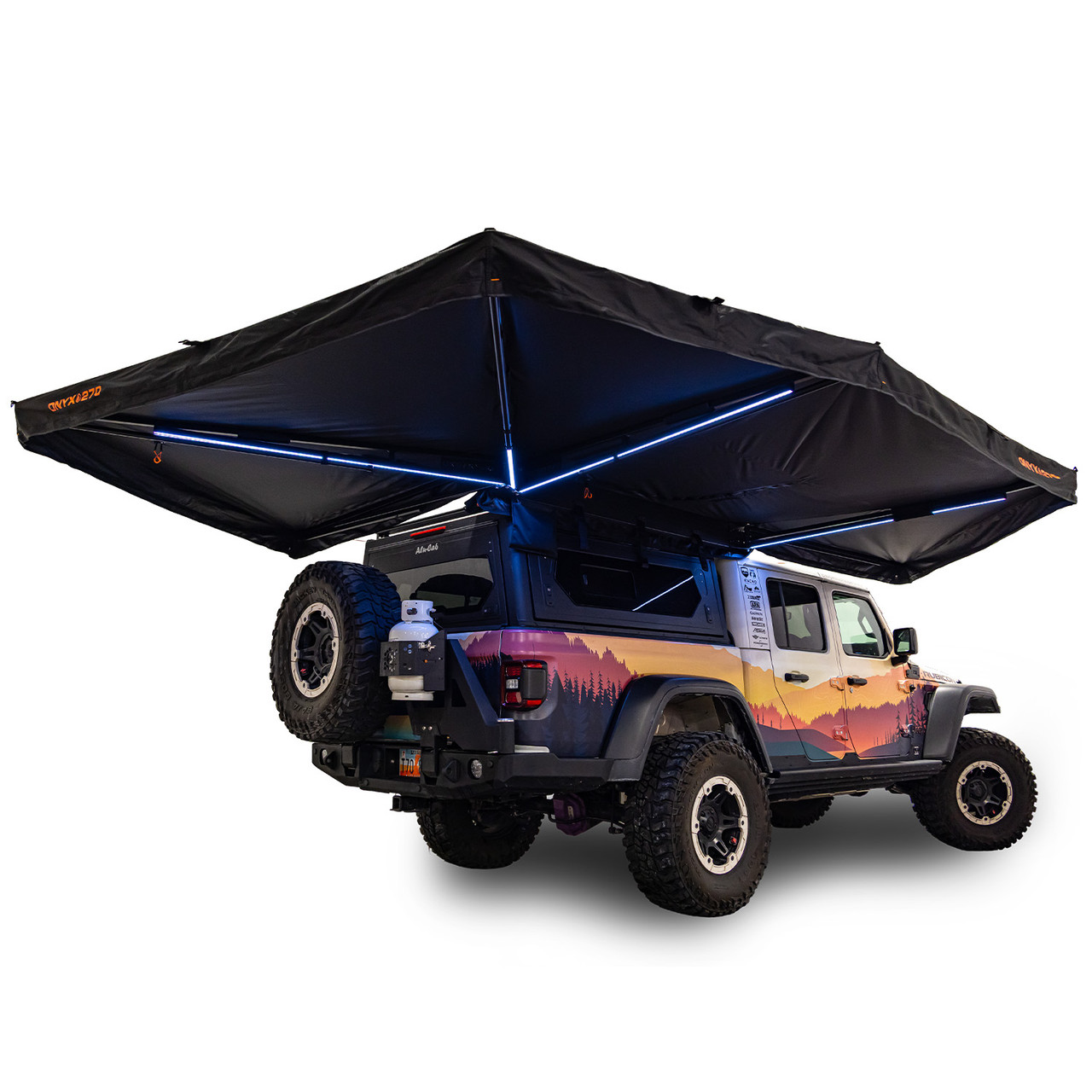23Zero Onyx 270 Degree Awning - 6 Arm Right - Expedition Superstore 23Zero Onyx 270 Degree Awning - 6 Arm Right - Expedition Superstore