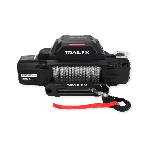 TrailFX Reflex 2.0 Synthetic Rope Winch 12,000 LB