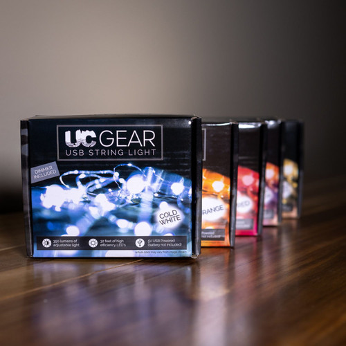 UC Gear LED String 32' - Red
