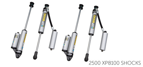 Bilstein XP8100 Shock Kit for Ram 2500 HD 2014+