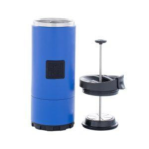 BruTrek OVRLNDR Removable bottom travel press 24 fl. oz. Mountain Lake