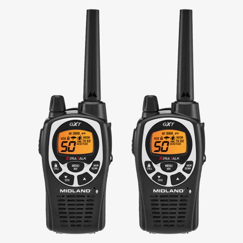 Midland GXT1000 GMRS Walkie Talkie 2 Pack - GXT1000VP4