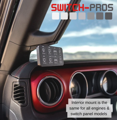 Switch-Pros Jeep JL/JT Mounting Kit 19 - 23