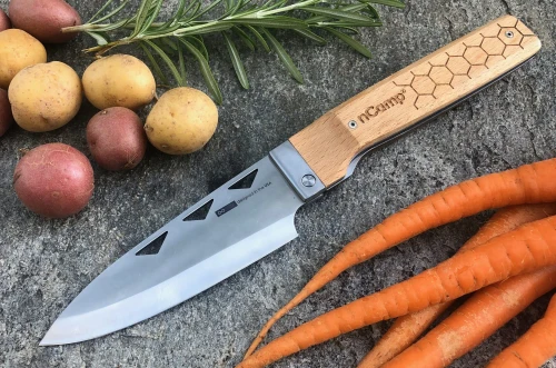 nCamp Premium Chef-Style Food Prep Knife