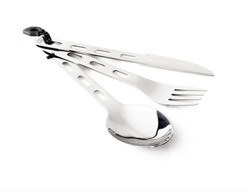 GSI Glacier Stainless 3 PC. Ring Cutlery