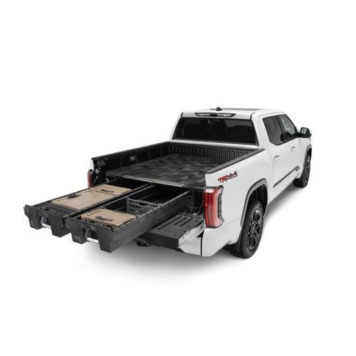 DECKED Full-Size Truck Bed Drawer Storage System for Ford Super Duty (1999-2016) - Includes Accessories
