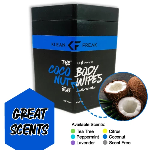 Klean Freak Body Wipe - The Jug (120 Wipes)