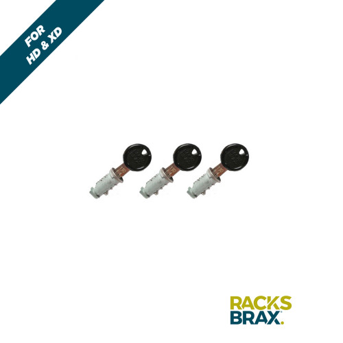 Racksbrax HD XD Lock With 1 Key Part (Triple)