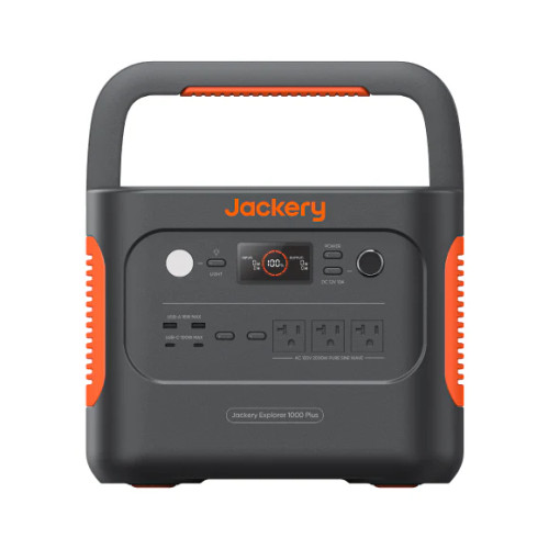 Jackery Explorer 1000 Plus Portable Power Station (1264 Wh Capacity)