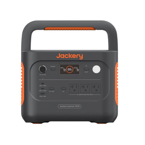 Jackery Explorer 1000 V2 Portable Power Station (1070 Wh Capacity)